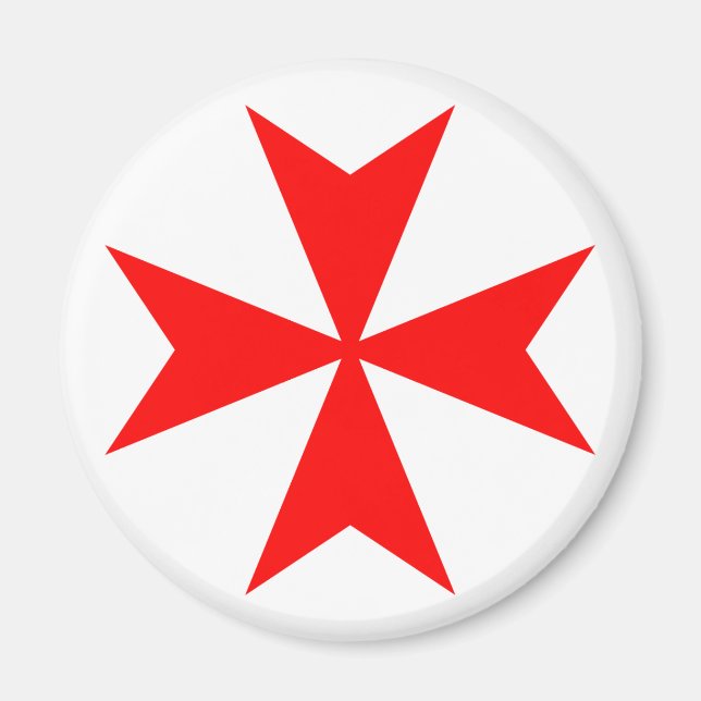 Íman Cruz de Malta (Frente)