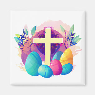 Íman Cruz de Páscoa Cristã
