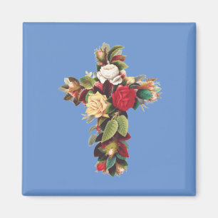 Íman Cruz de Rosas O Símbolo da Rosa Cruz Rosacruz