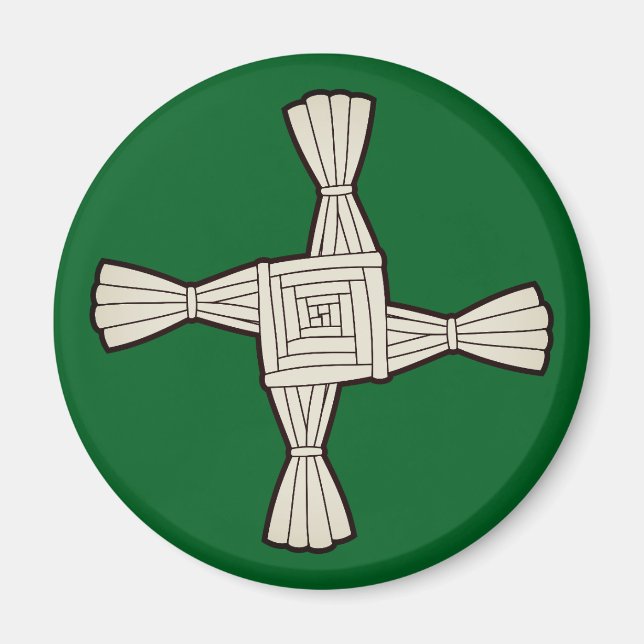 Íman cruz de Santa Brígida (Frente)