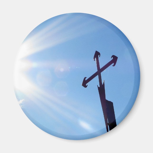 Íman Cruz de Santo James Magnet (Frente)