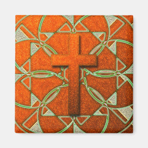 ÍMAN CRUZ DECORATIVA