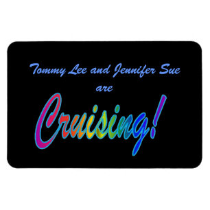 Íman Cruzamento de multicores em marcador de porta de e