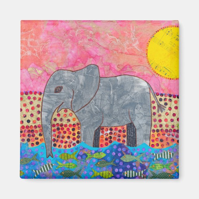 Íman Cruzamento de Rio (Frente)