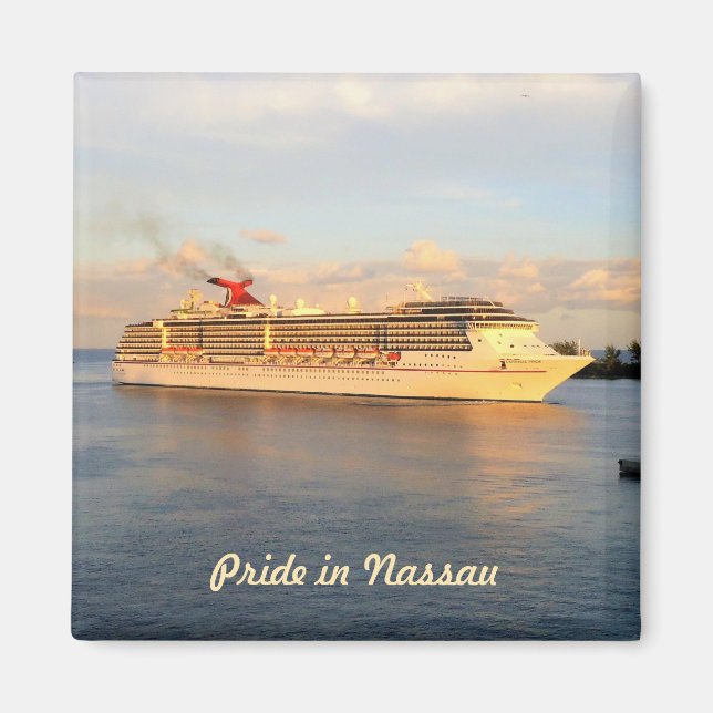 Íman Cruzamento em Nassau (Frente)