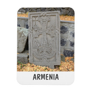 Íman Cruzamentos de pedra antigos (khachkars) na Armên