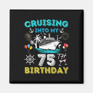 Íman Cruzando No Meu 75º cruzeiro de aniversário, 75 an