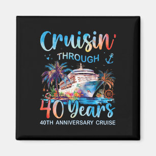 Íman Cruzeiro de 40 Anos de Comemoração Cruisin Through