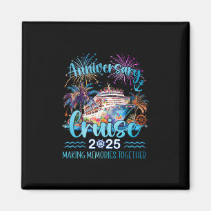 Íman Cruzeiro de Aniversário 2025 Criando Memórias Junt