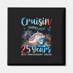 Íman Cruzeiro de Aniversário de 25 Anos Cruisin Through