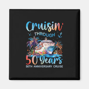Íman Cruzeiro de Aniversário de 50 Anos Cruisin Through