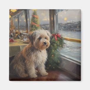 Íman Cruzeiro de Natal da Biewer Terrier: Feriado Pawso