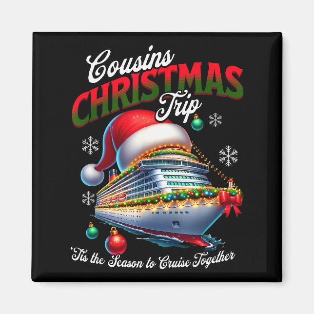 Íman Cruzeiro de Natal Navio Correspondência Primo Viag (Frente)
