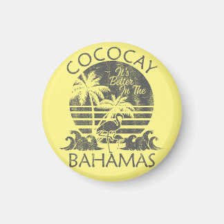 Íman Cruzeiro de Vacinação do Magnet das Bahamas CocoCa
