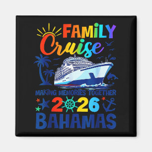 Íman Cruzeiro nas Bahamas 2026 Família Amigos Arte Gráf
