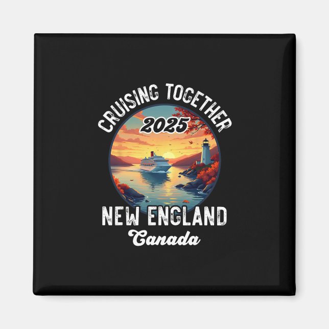 Íman Cruzeiro New England Canadá (Frente)