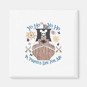 Íman Cruzeiro Pirata Yo Ho Uma Vida de Pirata Para Mim