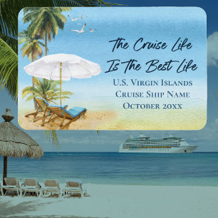 Íman Cruzeiros Ilhas Cabin Stateroom Door Marker Magnet