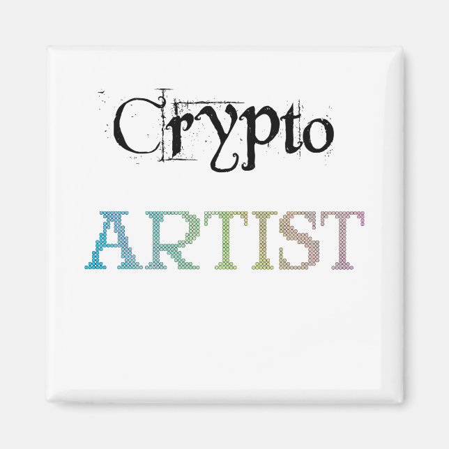 Íman Crypto Artist Light (Frente)