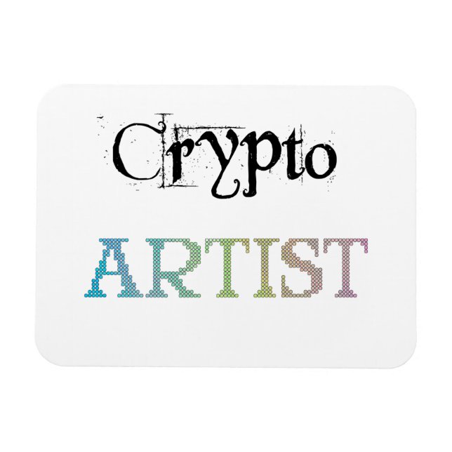 Íman Crypto Artist Light (Horizontal)