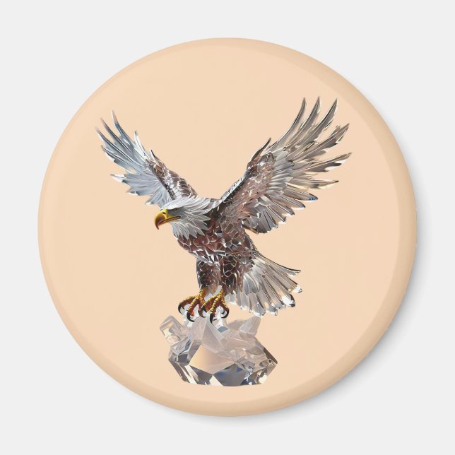 Íman "Crystal Flight Eagle" (Frente)