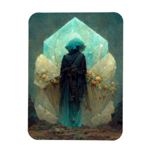 Íman Crystal Guardian Alien Sci-Fi Fantasy