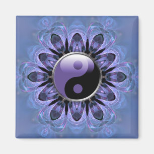 Íman Crystal Hearple Yin Yang Magnet