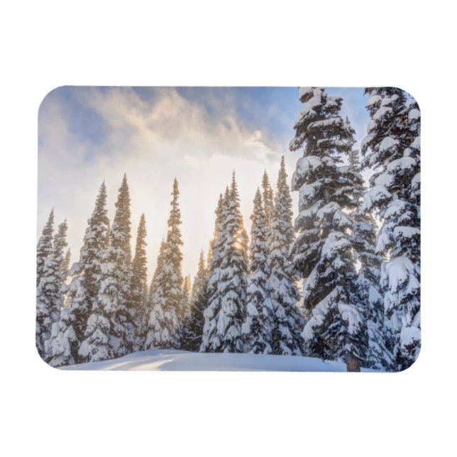 Íman Crystal Mountain Ski Resort, perto de Mt. Rainier  (Horizontal)