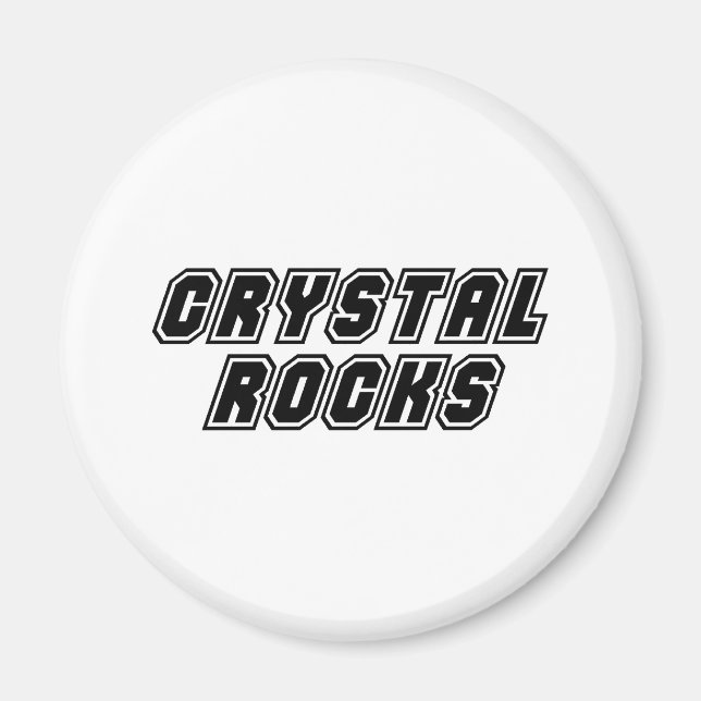 Íman Crystal Rocks (Frente)