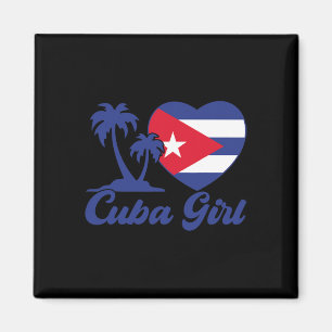 Íman Cuba - Bandeira Cubanita Patrimônio Hispânico K