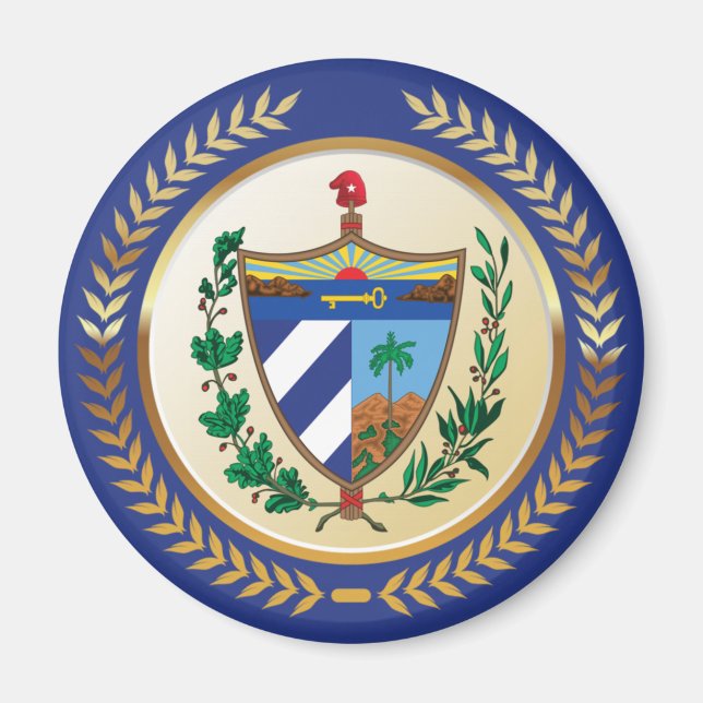 Íman Cuba Casaco de Armas (Frente)