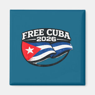 Íman Cuba Cuba Livre Doutrina Donroe Desenho