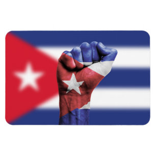 Íman Cuba Flag Fist