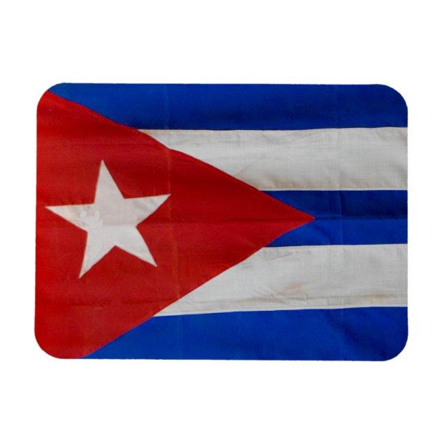 Íman Cuba Flag Flexible Photo Magnet (Horizontal)
