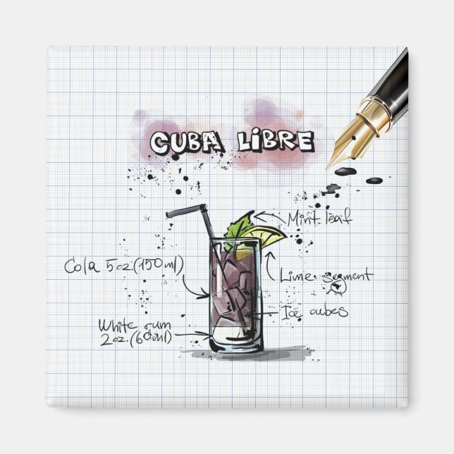 Íman Cuba Libre (Frente)