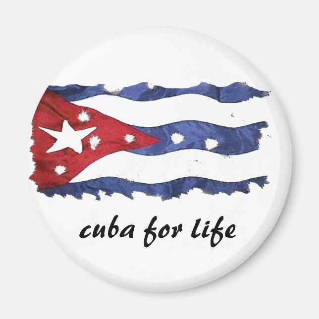 Íman cuba para vida (Frente)
