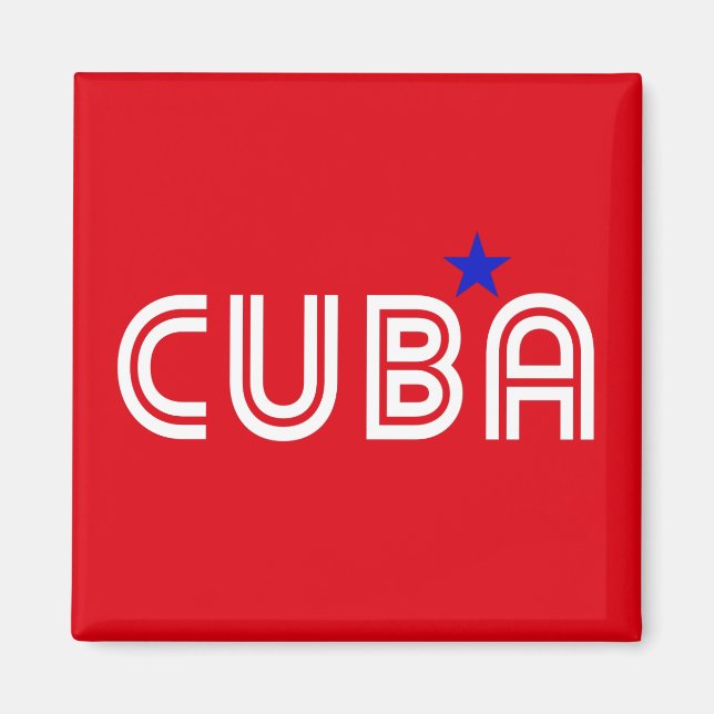 Íman Cuba Retro (Frente)