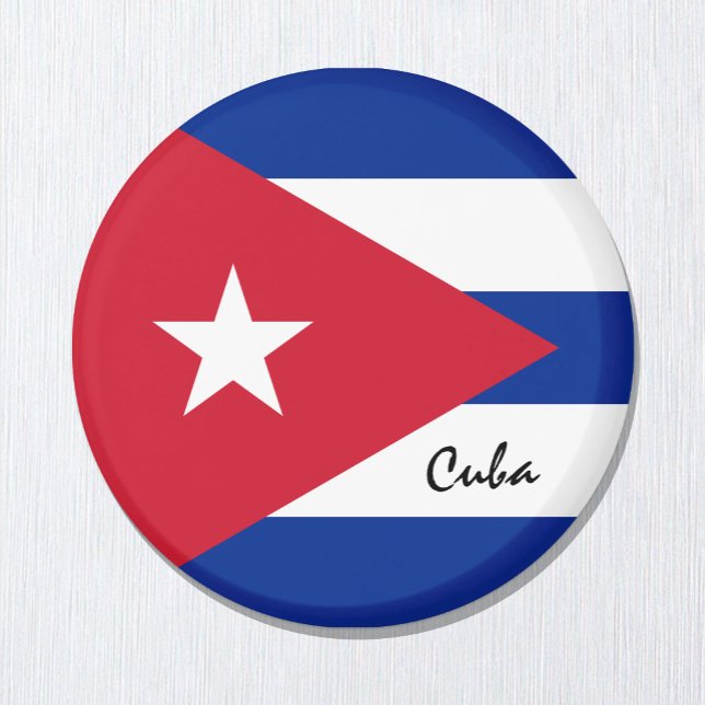 Íman Cuban Flag Magnet, holiday, Cuba (Criador carregado)