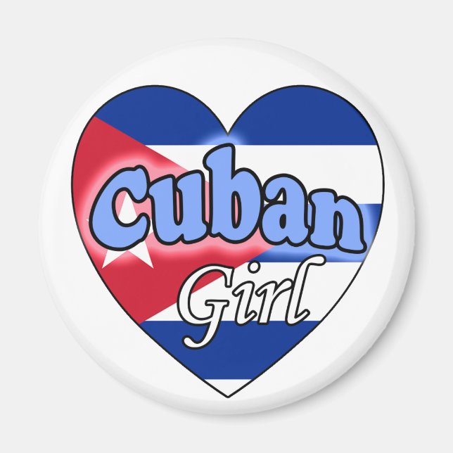 Íman Cuban Girl (Frente)