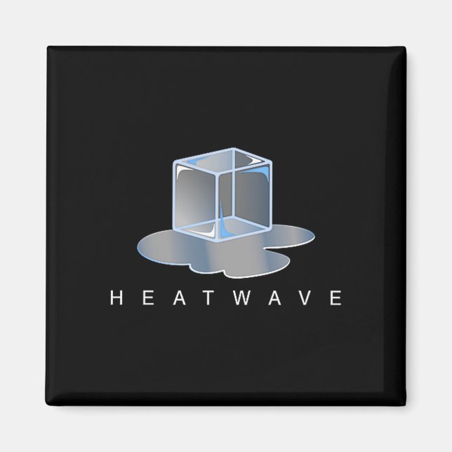 Íman Cubo de gelo onda de calor - gráfico premium tri-b (Frente)