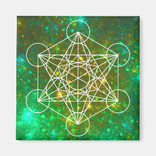 Íman Cubo de Metatron, Geometria Sagrada, Símbolo Espir
