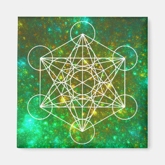 Íman Cubo de Metatron, Geometria Sagrada, Símbolo Espir
