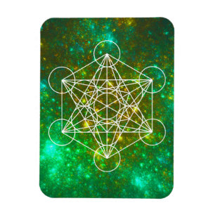 Íman Cubo de Metatron, Geometria Sagrada, Símbolo Espir