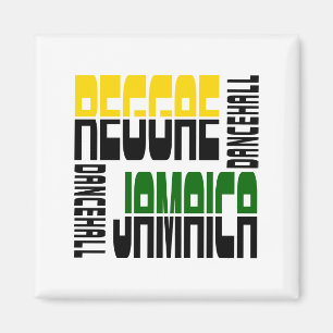 Íman Cubo de salão de dança de Jamaica da reggae, 3