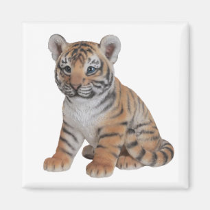 Íman Cubo de Tigre de Bebê