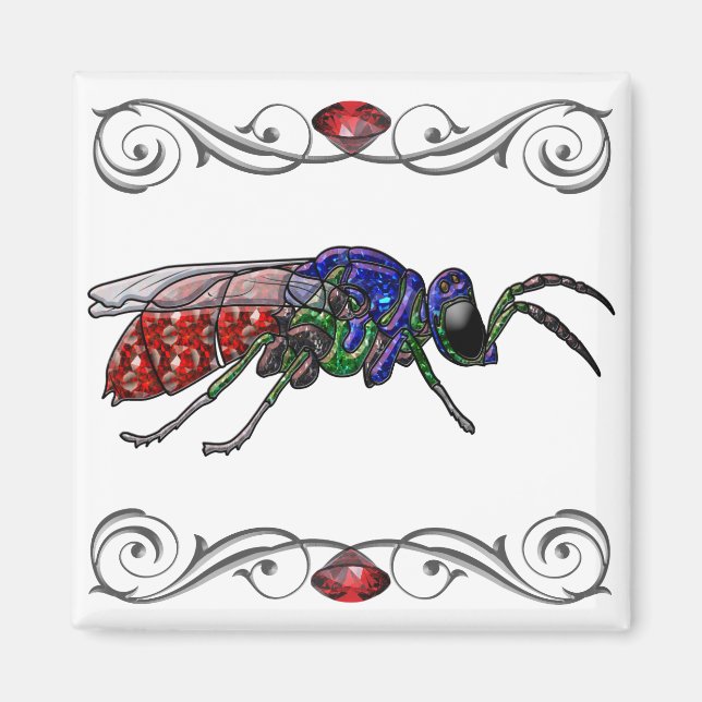 Íman Cuckoo Wasp (Frente)