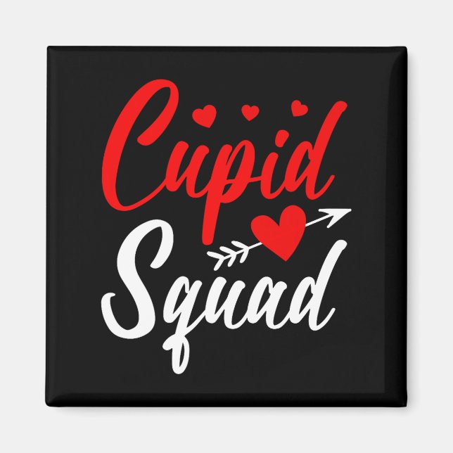 Íman Cud Squad Cute Valentine's Couples New Husband Wif (Frente)
