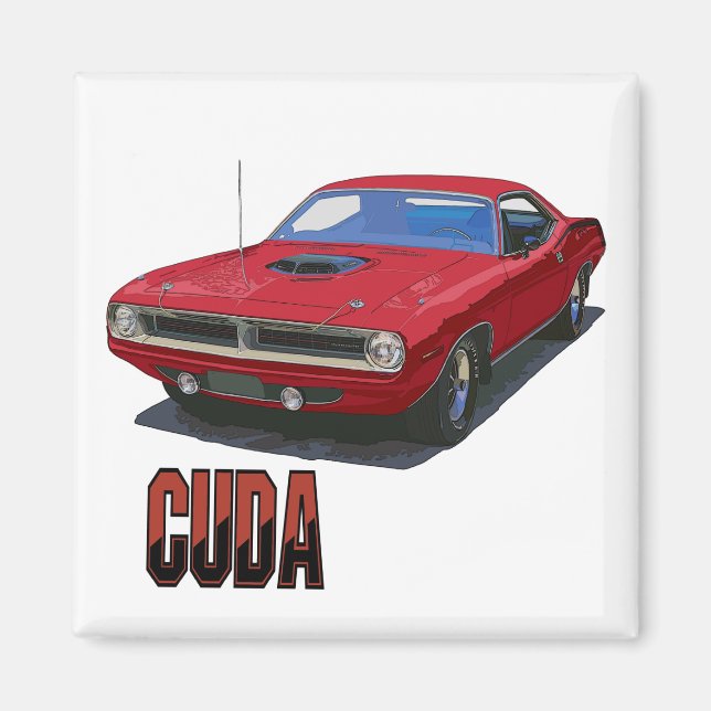 Íman Cuda Coupe 1970 (Frente)