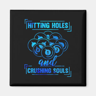 Íman Cue Funny Billiards - Jogador De Piscina Engraçado