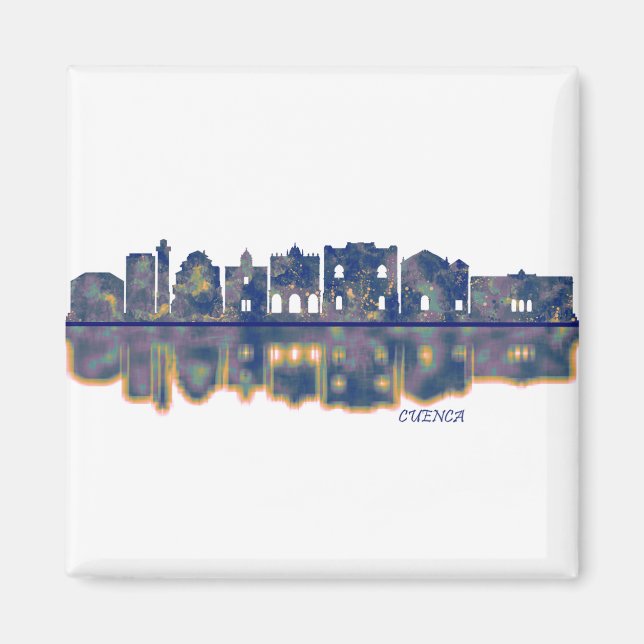 Íman Cuenca Skyline (Frente)